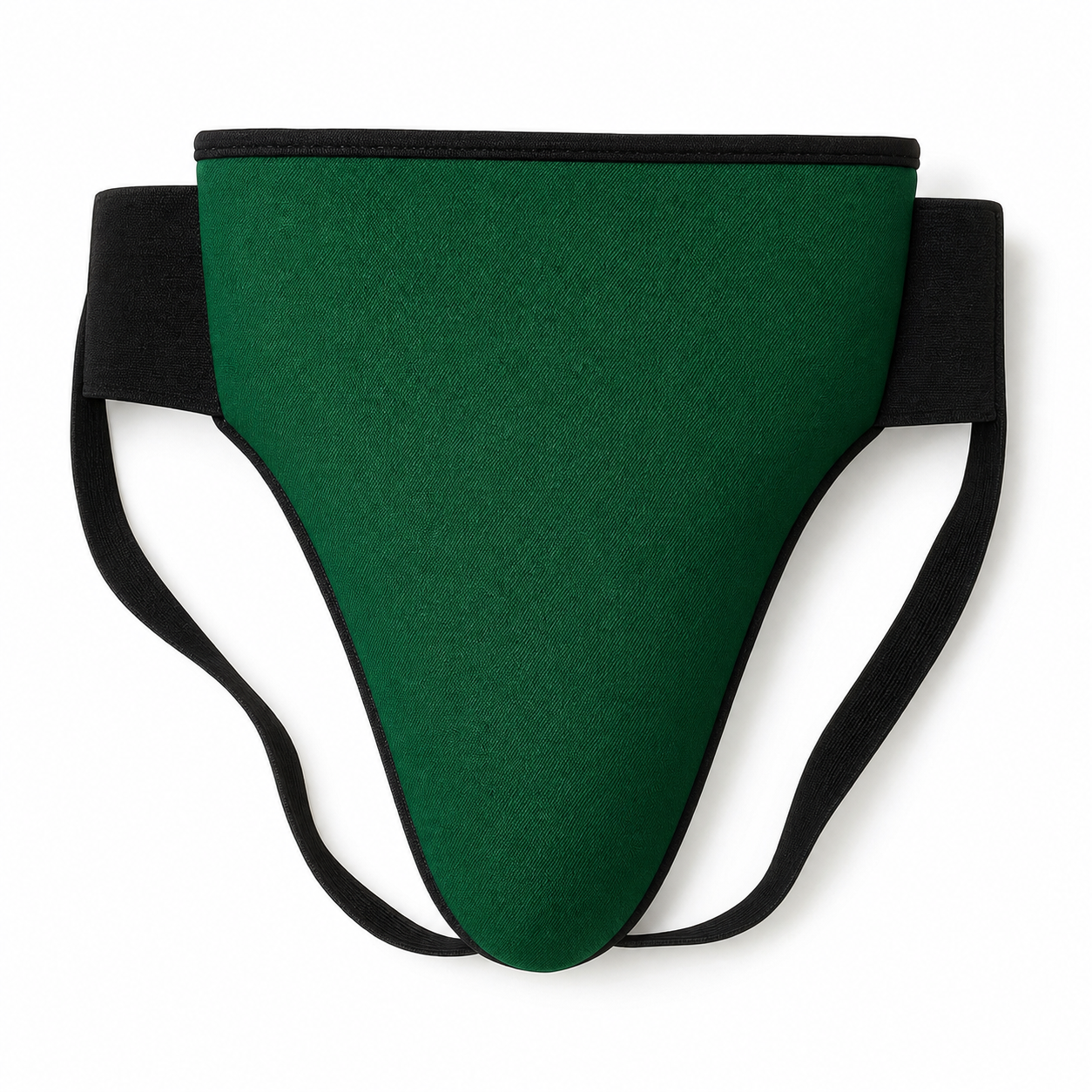 Groin Guard Synthetic Leather Green & Black Combat Sports Equipment Factory